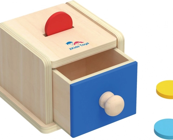 Skarbonka niemowlęca do edukacji Montessori