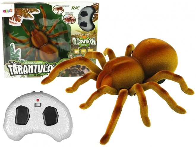 Zdalnie Sterowany Pająk Tarantula na Podczerwień Brązowy R/C