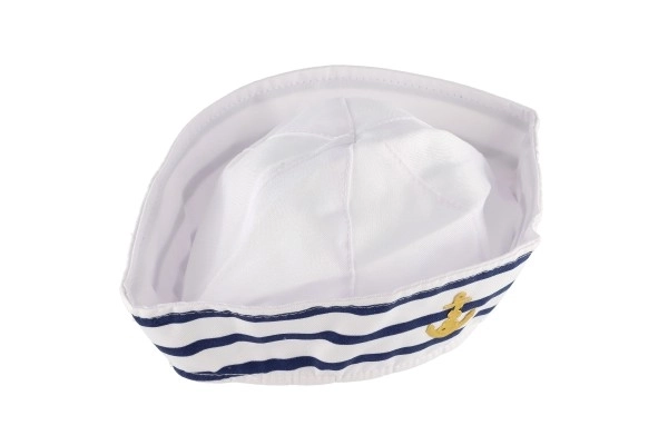 Czapka marynarska materiał średnica 27cm w woreczku karnawał