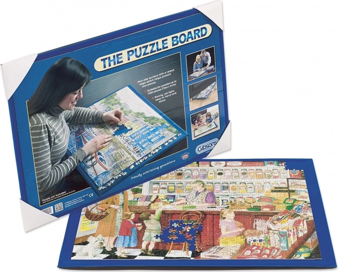 GIBSONS solidna podkładka pod puzzle 77 × 55 cm