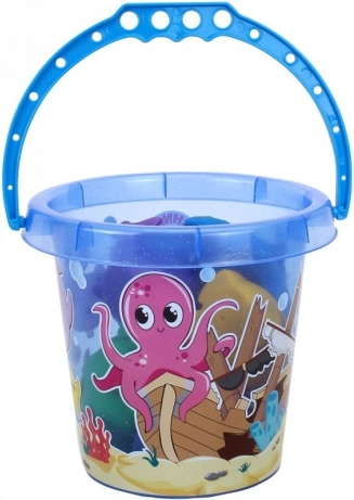 Praktyczne plastikowe wiaderko