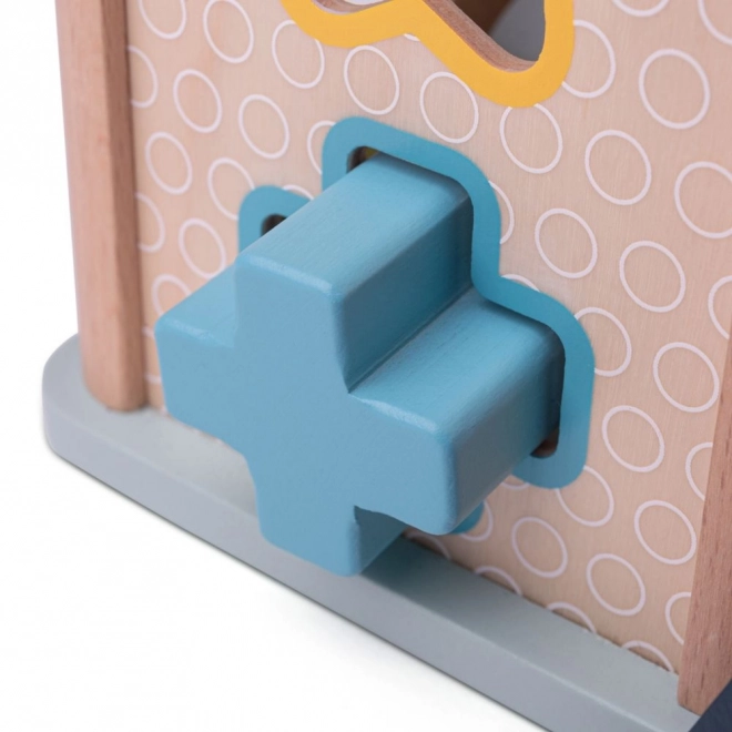 Bigjigs Toys Kostka motoryczna niebieska