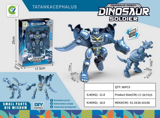 Robotyczny dinozaur 17 cm