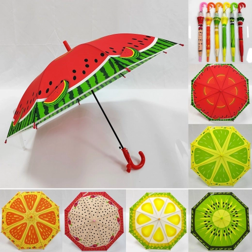 Parasolka z owocowymi wzorami 50 cm