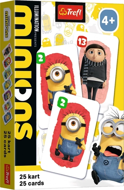 Dziecięca gra karciana Czarny Piotruś Minionki