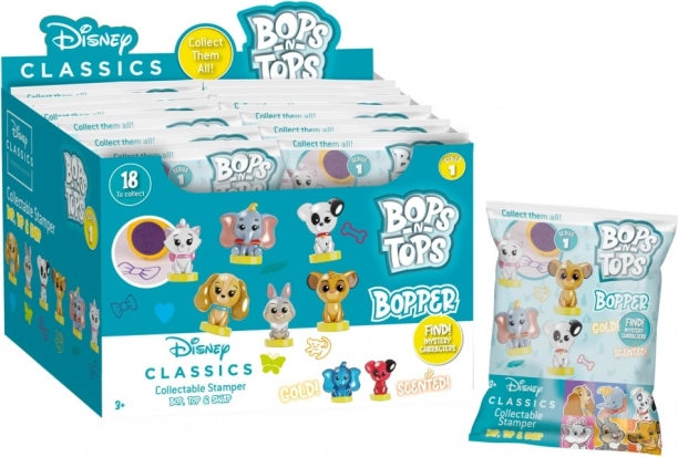 Stempelki Disney Classics Bops Tops Pachnące i Złote