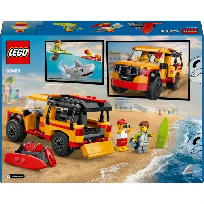 Lego City Furgonetka ratowników na plaży