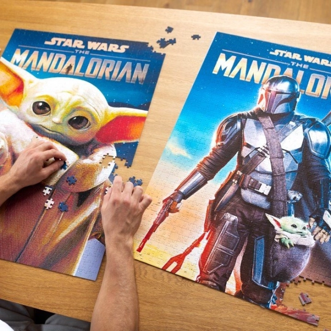 TREFL Puzzle Premium Plus Star Wars: Mandalorian - Grogu 1000 elementów