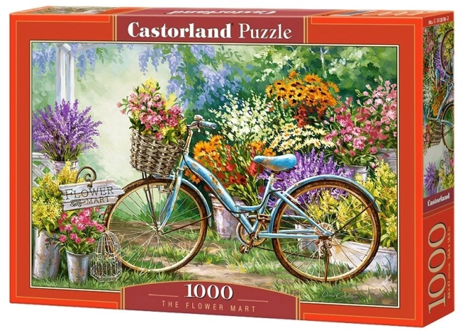 Puzzle 1000 elementów Giełda kwiatów