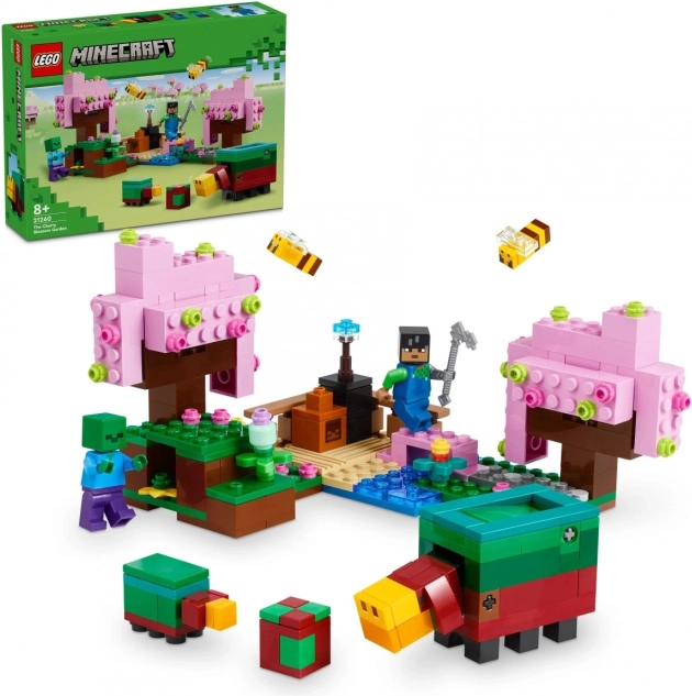 LEGO MINECRAFT Wiśniowy ogród 21260 zestaw konstrukcyjny