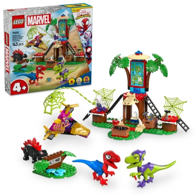 Bitwa Spidey'ego i Gobb'ego przy domku na drzewie