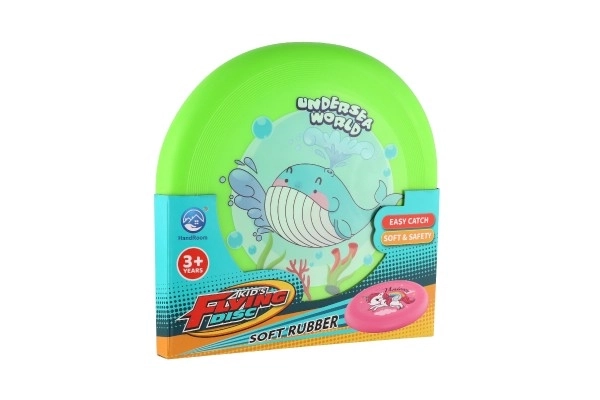 Latający/rzucający talerz guma 18cm