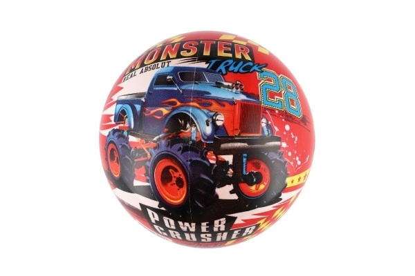 Piłka w motyw monster trucka