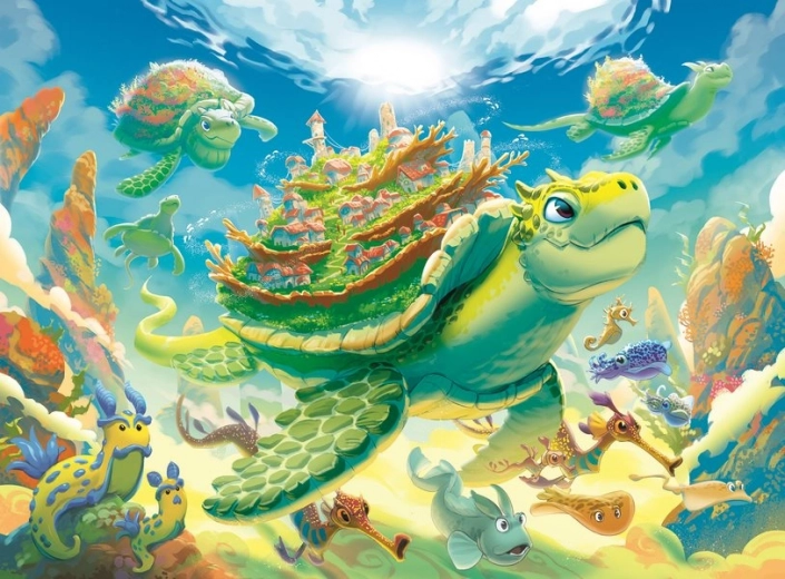 Ravensburger puzzle Magiczny świat pod powierzchnią XXL 200 elementów