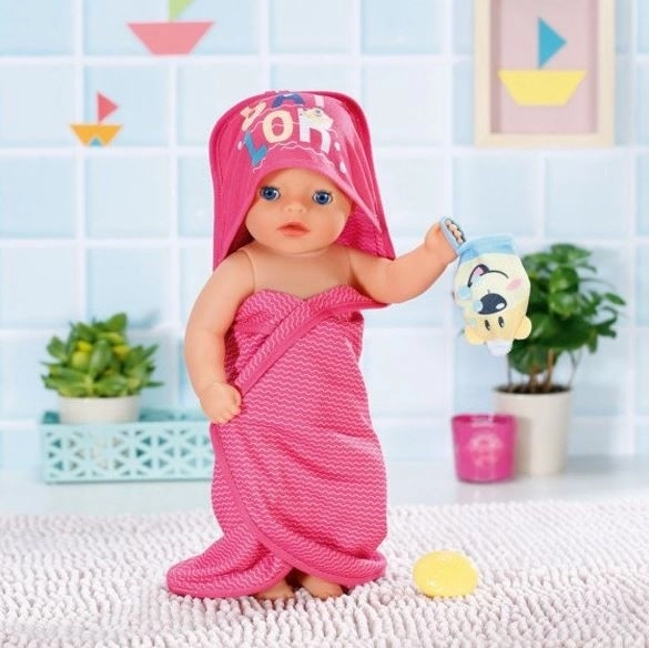 Zestaw z ręcznikiem BABY born