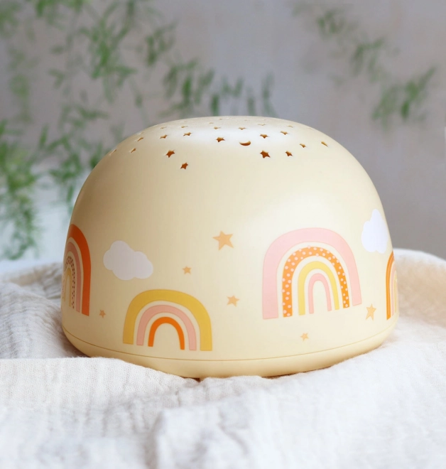 Projektor lampa firmy A Little Lovely Company – Tęcza