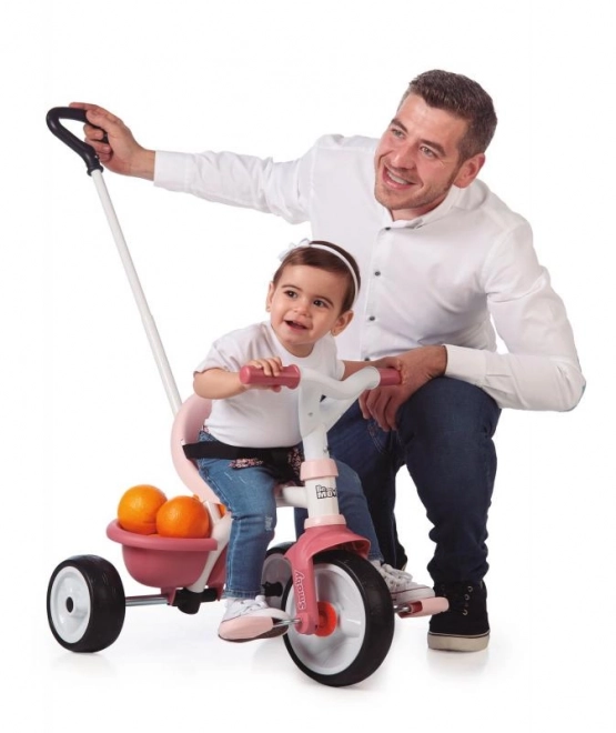 Trójkołowiec Be Move różowy