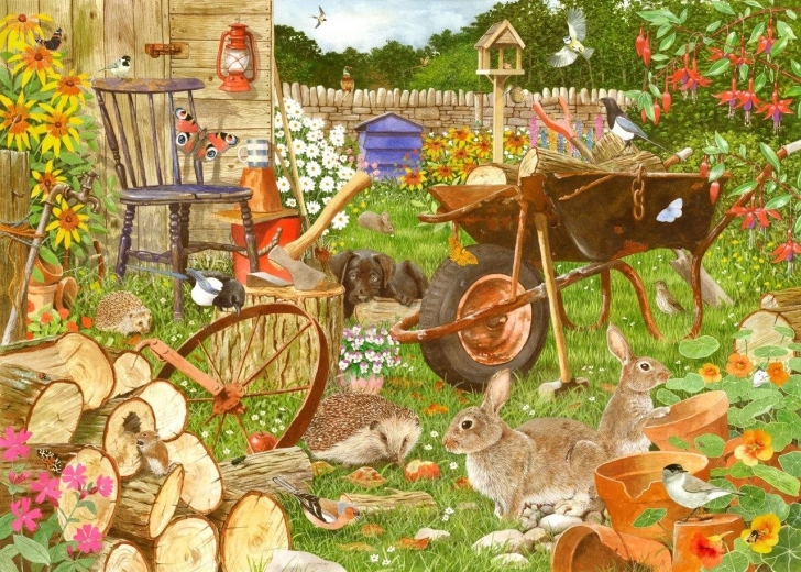 Puzzle Rag Tag i Bobtail 1000 elementów