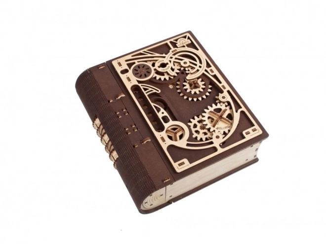 Ugears 3D drewniane mechaniczne puzzle Księga Tajemnic