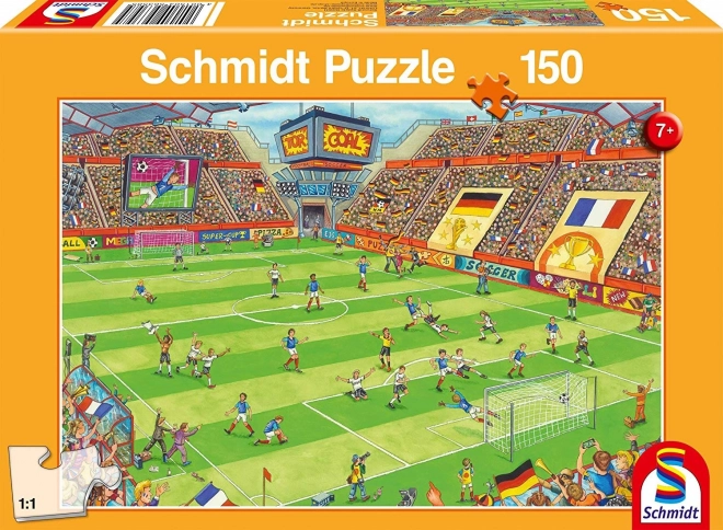 Puzzle finał piłkarski 150 elementów