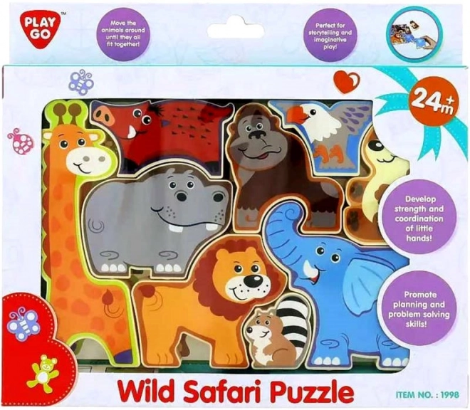 Układanka dzikie safari