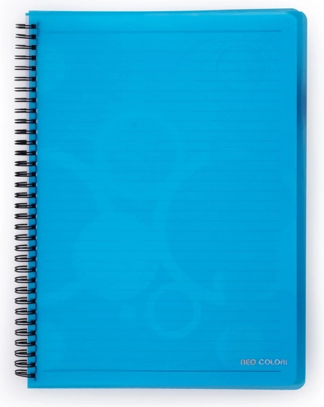 Notes w spiralnej oprawie A4 Neo Colori niebieski
