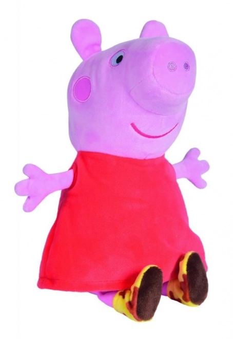 Pluszowe Świnka Peppa Pig z dźwiękiem, 22 cm