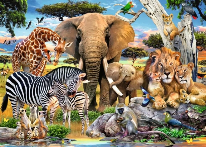 RAVENSBURGER Puzzle Macierzyńska miłość XXL 500 części
