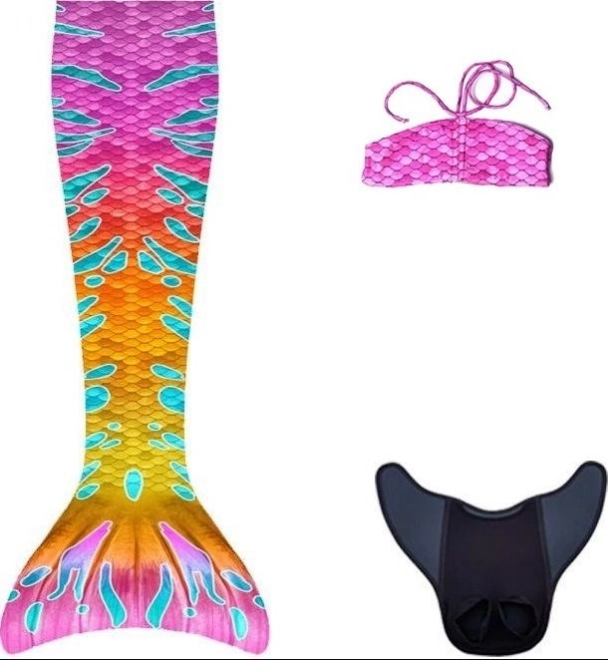 Płetwa Syreni Ogon Malibu z Bikini