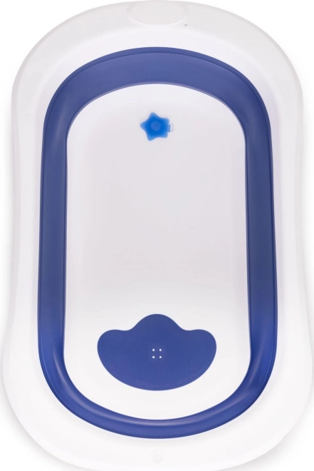 ECOTOYS Składana wanienka, niebieska
