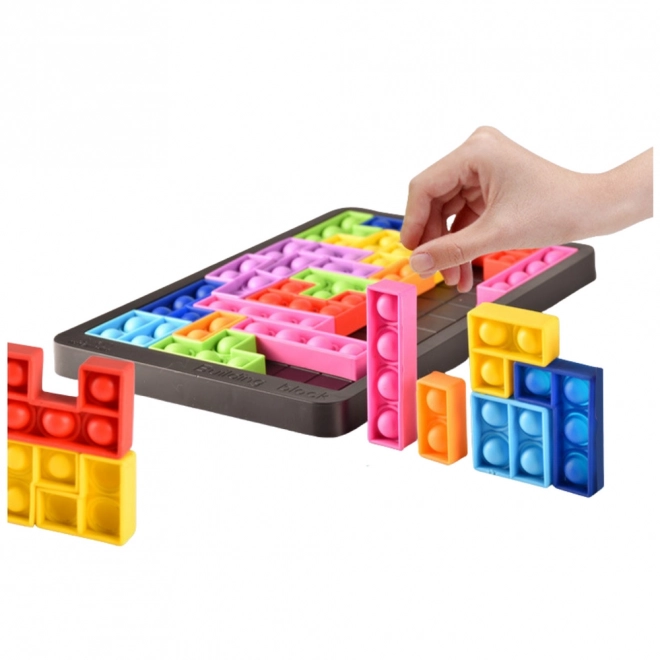 Zabawka sensoryczna Tetris Pop-It Puzzle 3w1