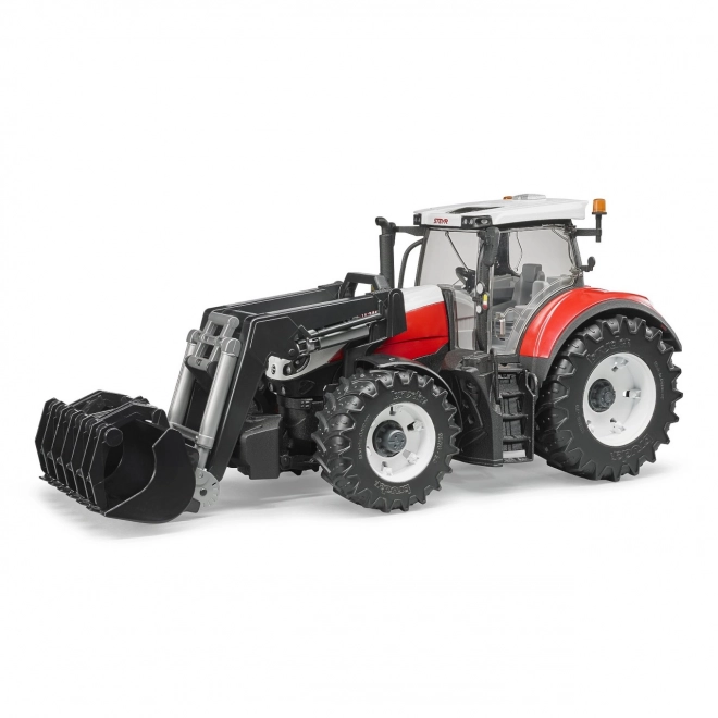 Bruder traktor Steyr Terrus CVT z ładowaczem czołowym