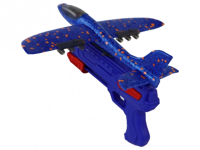 Pistolet do baniek mydlanych Aeroplane Blue