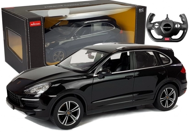 Rastar R/C Porsche Cayenne Turbo Rastar 1:14 czarny z zdalnym sterowaniem