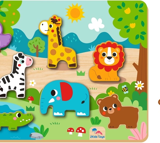 2Kids Toys puzzle do układania Zwierzątka