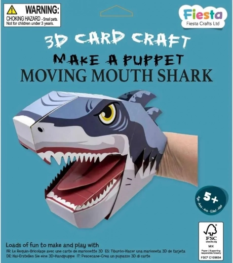 Fiesta Crafts kreatywny zestaw pacynka Rekin