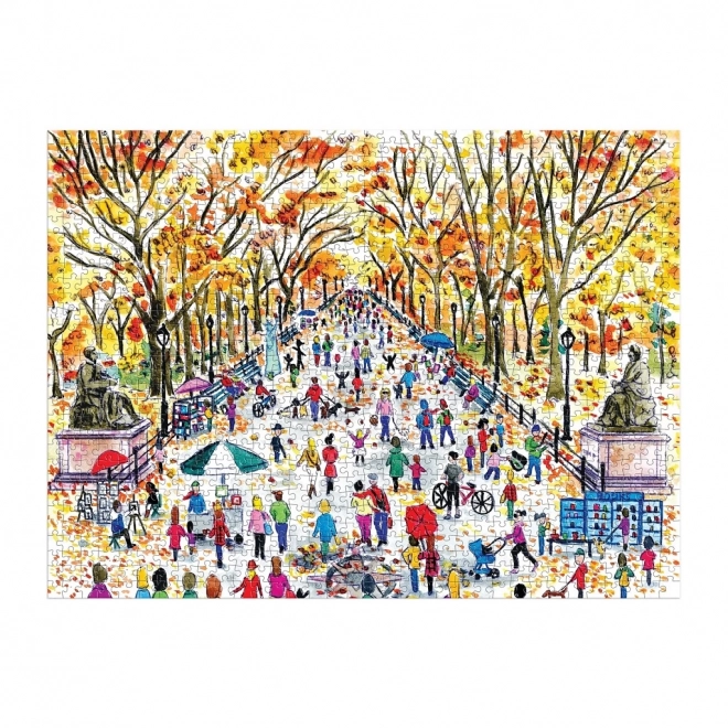Puzzle Jesień w Central Parku 1000 elementów