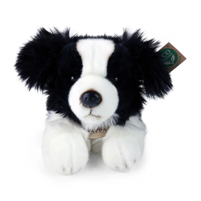 Pies pluszowy border collie leżący 30 cm ECO-FRIENDLY
