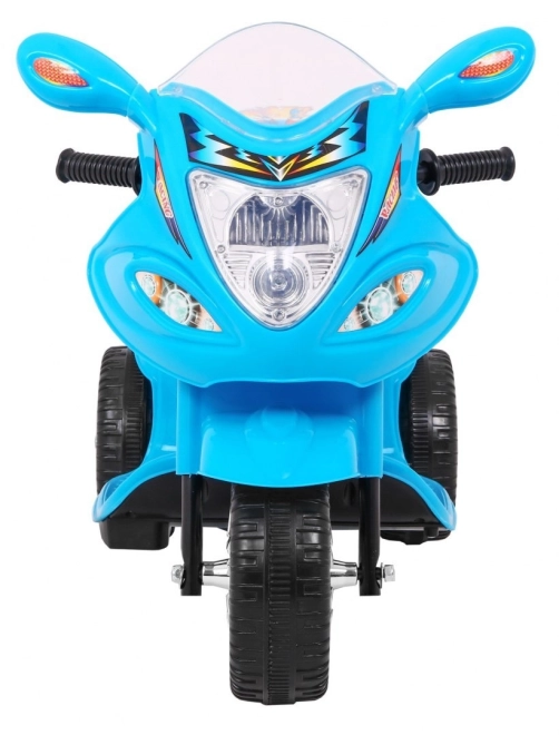 Trójkołowiec BJX-088 motocykl elektryczny + dźwięki + światła – Niebieska