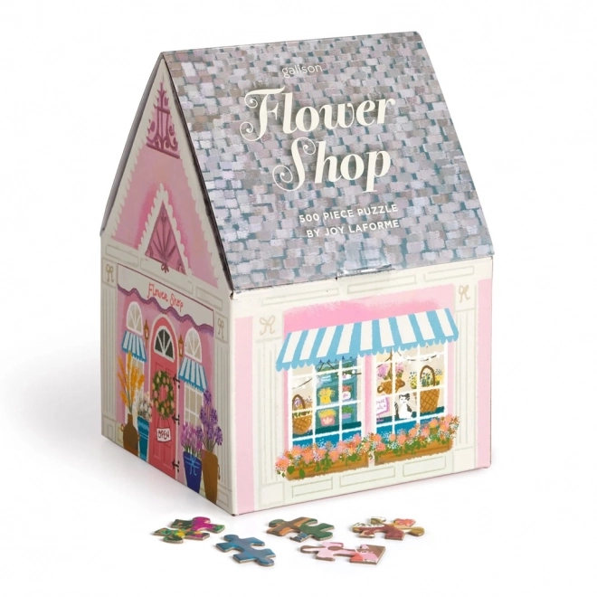 Puzzle Galison Kwiaciarnia Joy Laforme 500 elementów