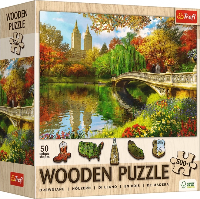 Drewniane puzzle Central Park New York