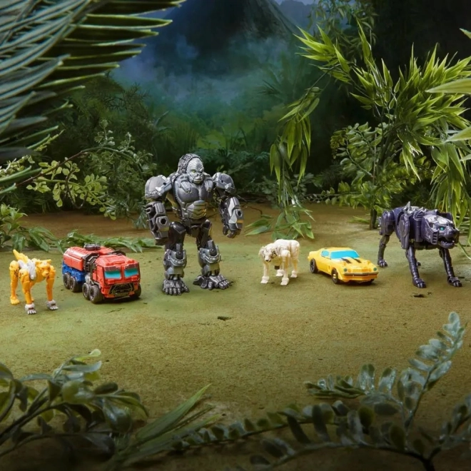 MV7 Zmieniacze Bitew 2 zestawy figurek Optimus Primal