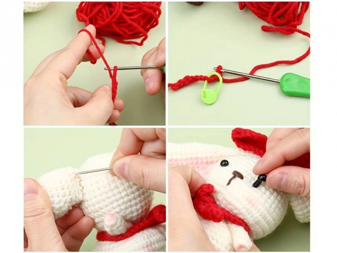Kreatywny zestaw do tworzenia zabawki DIY królik