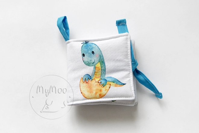 MyMoo Mini miękka książeczka - Podróż do prehistorii