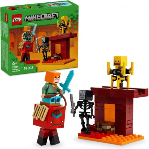 LEGO Minecraft Bitwa na moście w Netherze