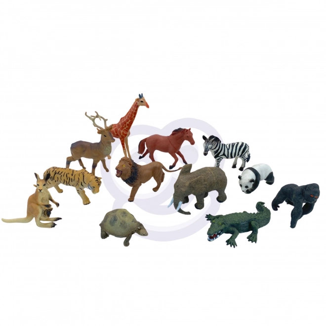 Figurki Safari i mata do zabawy Woopie