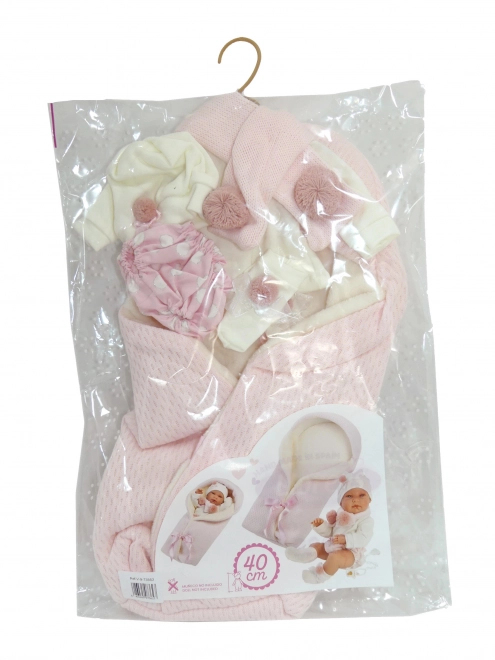 Llorens M738-62 ubranko dla lalki niemowlę NEW BORN rozmiar 40-42 cm