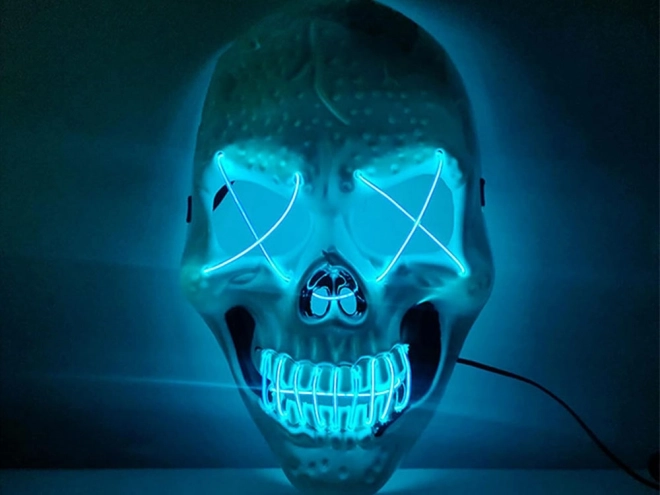 Świecąca maska Halloween