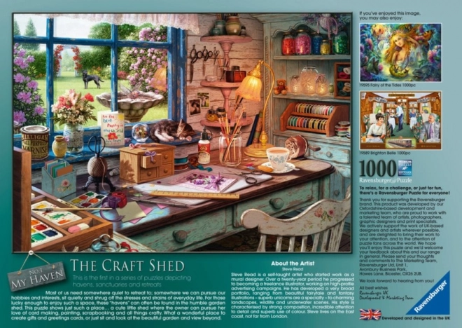 RAVENSBURGER Puzzle Rzemieślnicza pracownia 1000 elementów