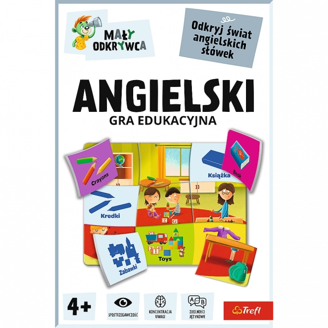 Mały odkrywca - Gra edukacyjna angielski Trefl